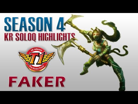 SKT T1 Faker - Akali vs Irelia - KR SoloQ Highlights