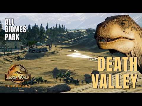 ABP Ep 14: Recreating DEATH VALLEY with a Tour and Camping with Acros | Jurassic World Evolution 2