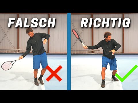 TENNIS VORHAND | Die 3 häufigsten Fehler bei der Vorhand