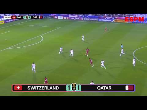 🔴LIVE SWISS VS QATAR ~ هل يستطيع المنتخب القطري صنع التاريخ في كأس العالم 2026؟