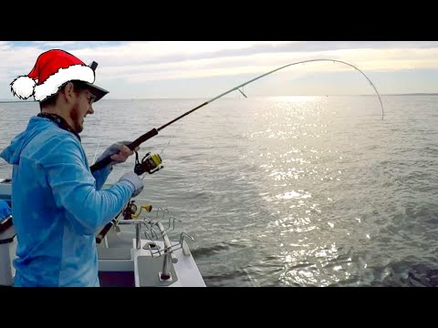 Fishing Frenzy for a Christmas Feast!!