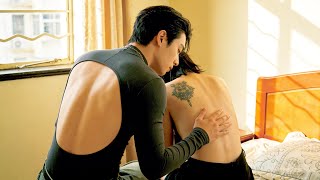 Drunk wife’s back scar makes man suspect cheating.#251120hyB2