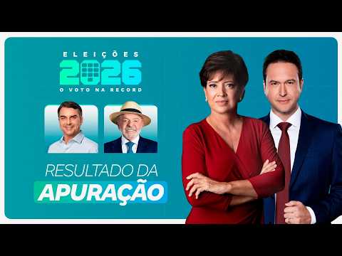 Apuração e resultados do 2º turno das Eleições 2026 | #OVotoNaRECORD
