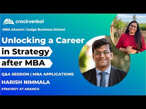 Business Strategy - Career Growth Post MBA | Alumni Insights | Career Series 1