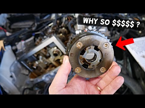 WHY IT COSTS SO MUCH TO REPLACE VVT VARIABLE TIMING CAMSHAFT GEAR SPROCKET
