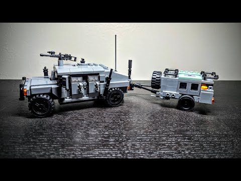 MyBuild May! Reviewing 7005 Humvee and Trailer