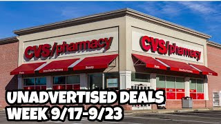 CVS unadvertised deals 9/17-9/23/23 | 🔥22 unadvertised deals
