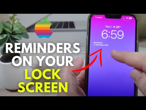 How To Put Reminders Widget On iPhone Lock Screen