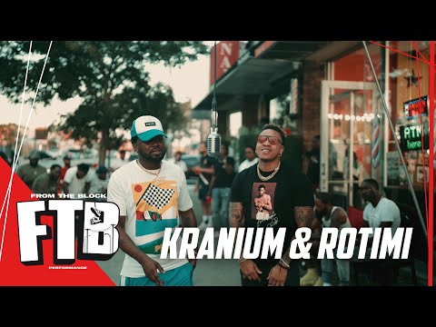 Kranium & Rotimi - Vibes Weekend (Remix) | From The Block Performance 🎙