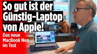 MACBOOK NEO IM TEST: Was kann der neue Schnäppchen-Laptop von Apple?
