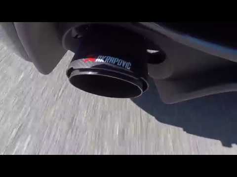 Abarth 595 Akrapovic sound exhaust