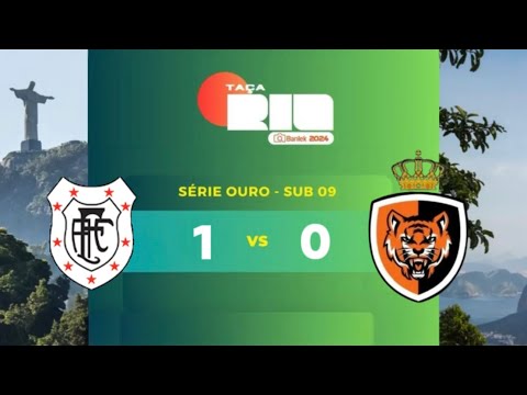 Americano (1) x (0) Real Juventus - Sub 9 - 10º Rodada - Serie Ouro - Taça Rio Banlek 2024
