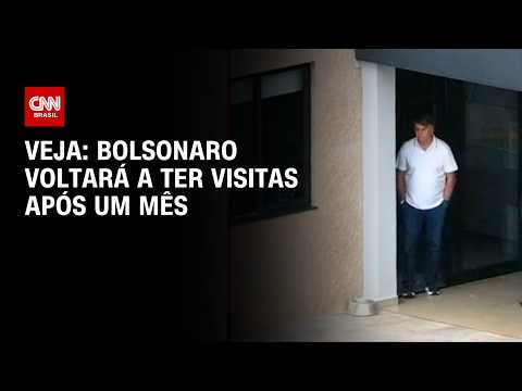 Saiba quais visitas a Bolsonaro estão liberadas e quais seguem proibidas | Bastidores CNN
