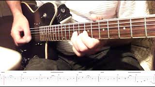 In Flames, Brush The Dust Away Guitar Tab Cover with TABS