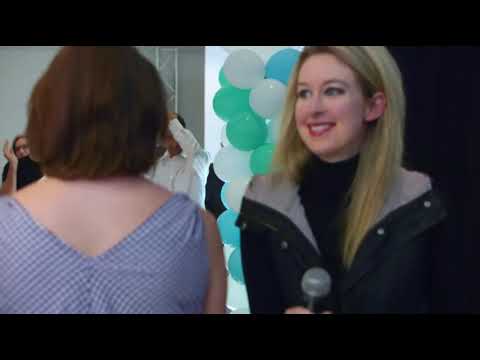 Elizabeth Holmes Celebrating scamming people