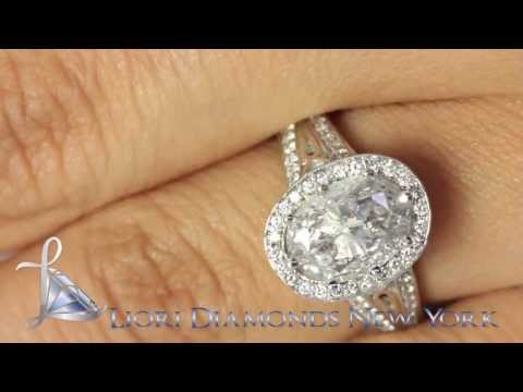 ER-SOLD-053 - 4.16 Carat E-I1 Oval Cut Natural Diamond Engagement Ring 14k Gold Vintage Style