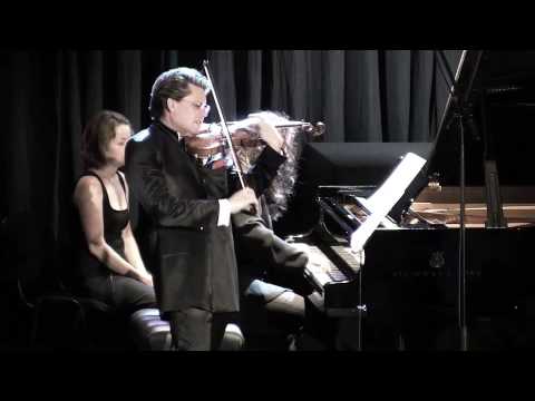 Julian Rachlin plays Lera Auerbach Sonata for Violin and Piano No. 3 - Part 3