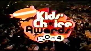Kids Choice Awards 2004 Full Show W/ Commercials