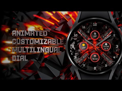 GlowForce: Animated Watch Face