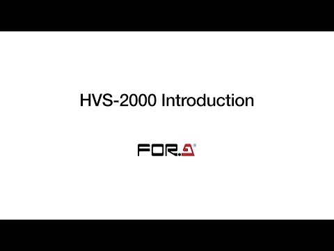 Virtual 7 ME Video Switcher HVS-2000 Introduction