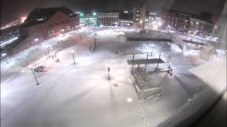 preview picture of video 'Winter Storm time lapse: nearly two feet of snow in New London, Connecticut'