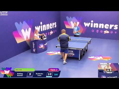 WINners CUP table 2  07.09  Boklag Roman - Rudenko Ivan 19:30