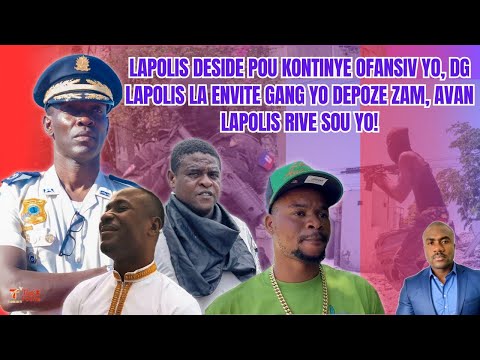 Chèf Polis la, Paraison lage koukouwouy dèyè yo, TT mete koze a nan lari, se mache pran li ye, tande