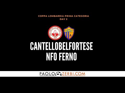 [HIGHLIGHTS] Coppa Lombardia Prima Categoria - Girone 43- Cantello Belfortese-Ferno