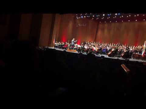LBUSD Honor Choir with the Long Beach Symphony Feb 1st 2018