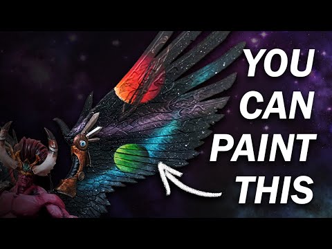 Paint AWESOME GALAXIES on your miniatures!