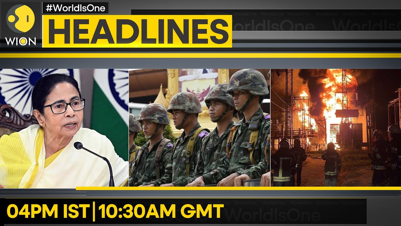Russia-Ukraine War: Moscow Hits Kivy Facilities | 4 Thai Soldiers Killed In Border Clash | WION