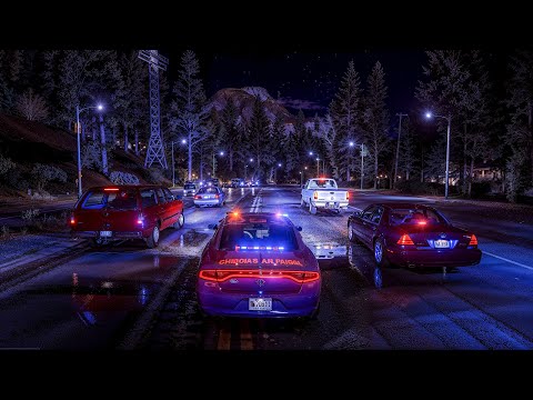 GTA 5 Ultra Realistic Police Patrol | LSPDFR Mods Real Life Gameplay 4K