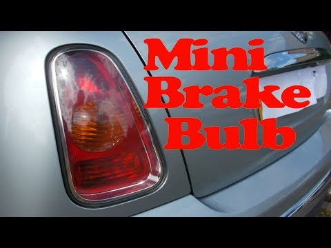 Mini brake bulb change