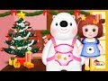 Christmas House Baby Doli And Nana Bear Play And Baby Doll Toys Play