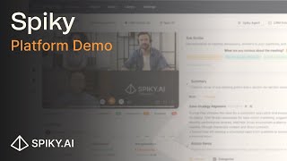 Spiky Platform Demo | Unlock Sales Potential with AI-Driven Insights