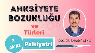 ANKSİYETE BOZUKLUĞU (KAYGI BOZUKLUĞU) NEDİR? - Kaygı Bozukluğu Belirtileri - Anksiyete Belirtileri