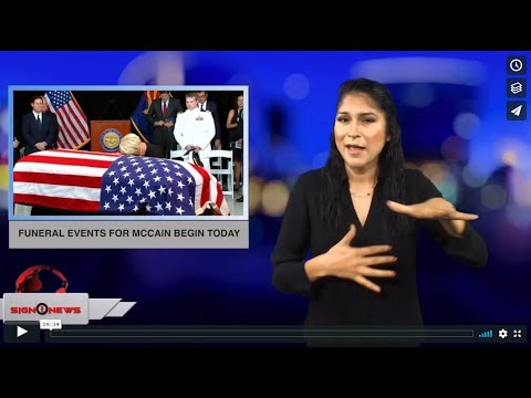 Sign1News 8.29.18 - News for the deaf community powered by CNN in American Sign Language (ASL).