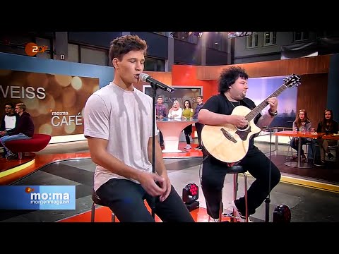 Wincent Weiss & Benni Freibott performen Musik Sein LIVE im ZDF Morgenmagazin