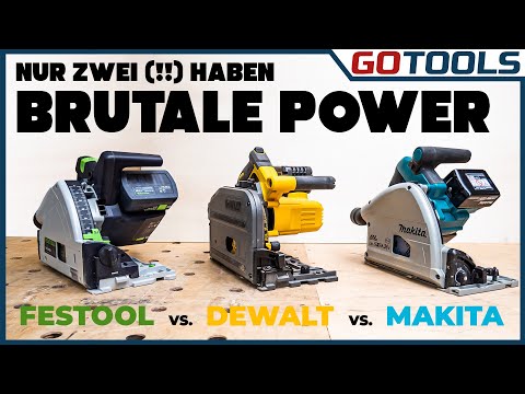 🔥 Großer Akku-Tauchsägentest mit Festool 2x18V + Makita 2x18V + DeWalt 54 Flexvolt | inkl. Verlosung