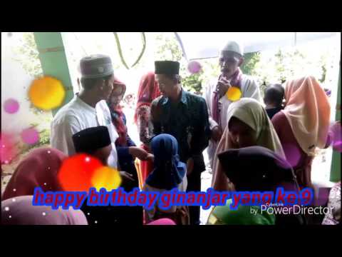 Ulang tahun ginanjar yang ke 9