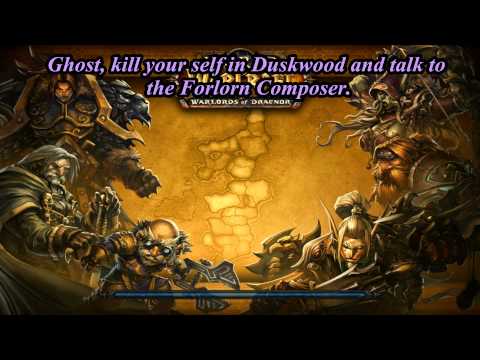 WoW-Garrison Jukebox Music Rolls