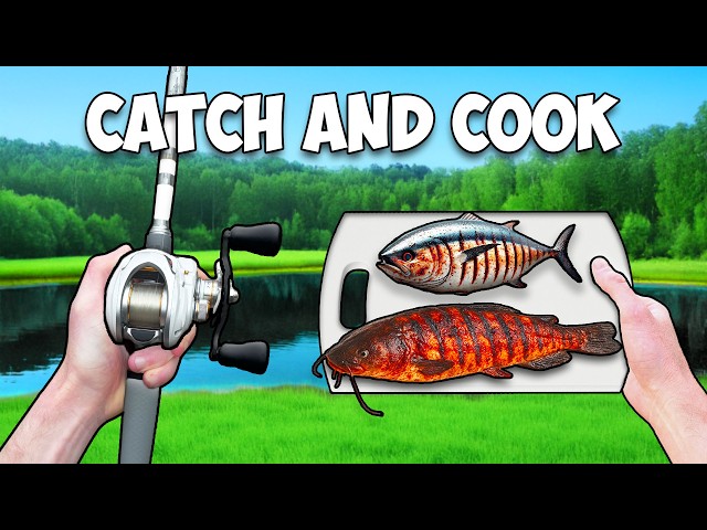 Freshwater vs Saltwater Catch and Cook Challenge SDDEFAULT Thumbnail