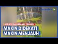 Viral Video Pria Datangi Pelangi Makin Didekati Makin Menjauh