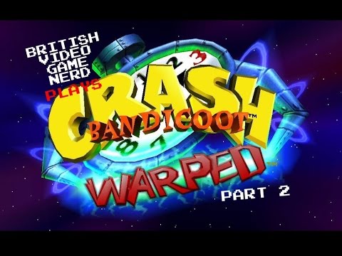 Dog sitting and playing Crash Bandicoot 3: Warped (Part 2)
