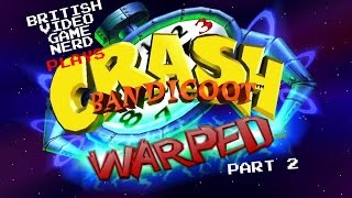 Dog sitting and playing Crash Bandicoot 3: Warped (Part 2)