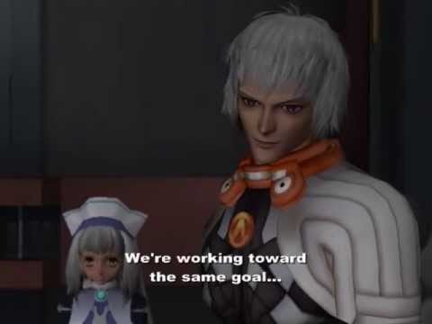 Xenosaga Episode I HD Cutscene 068 - Albedo Enters The Stage - ENGLISH