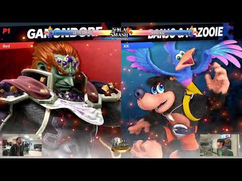 Giant Fast Smash Loser's Finals: GotRedOnYou (Ganondorf) vs KirbyKid (Banjo & Kazooie)