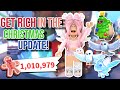 I Got MEGA RICH From The New Christmas Update In Adopt Me And Here S How Roblox