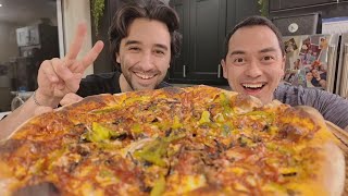 Cooking Pizza For The Family
