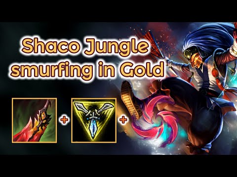 Triforce Assassin Shaco Jungle with Death's Dance[League of Legends] Full Gameplay - Infernal Shaco